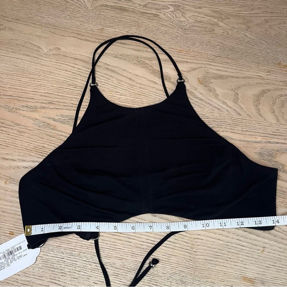 DUNDAS x REVOLVE Cyrus Cropped Halter Top Wrap Around Ties Sample Size Small - Picture 5 of 5